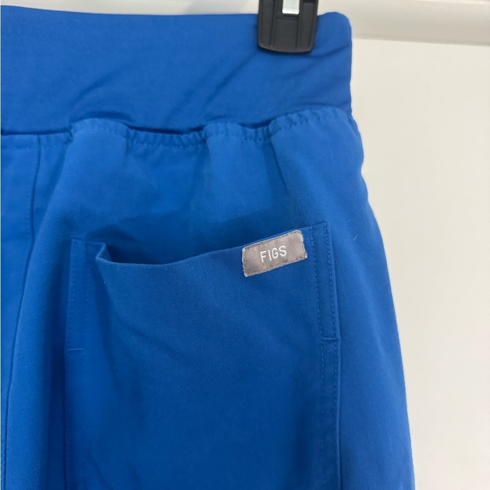 Figs Royal Blue Jogger Scrub Pants - Picture 4 of 5